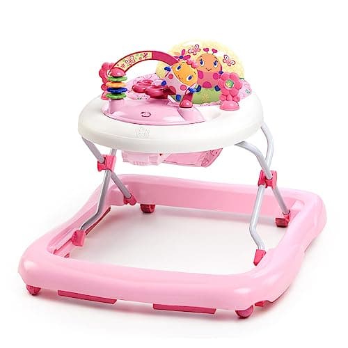 Image of Bright Starts JuneBerry Walk-A-Bout Walker with Easy Fold Frame for Storage, Ages 6 Months +
