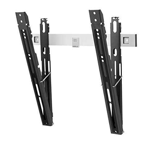 Image of One For All Ultra Slim TV Wall Bracket Mount – Screen size 32-65 Inch - For All types of TVs – 15° Tilt Feature – Max Weight 50kgs – VESA Max 400x400 – Black White– WM6421