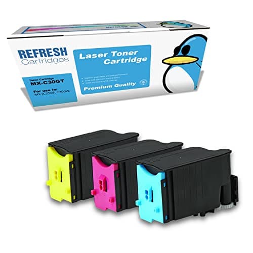 Image of Refresh Cartridges Remanufactured Toner Cartridge Replacement for Sharp MX-C30GT (Multi-Colour)