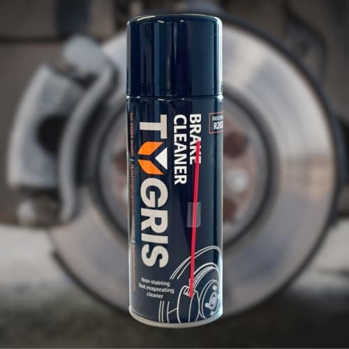 Image of TYGRIS Industrial R202 Brake & Clutch Cleaner - Professional-Grade, Fast-Evaporating Brake Cleaner Aerosol (400ml)