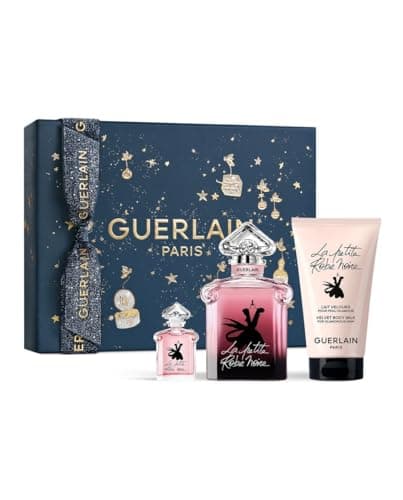 Image of Guerlain La Petite Robe Noire Intense 3-Pcs Gift Set Eau de Parfum spray 1.6 fl oz + Body lotion 2.5 fl oz + Eau de Parfum 0.16 fl oz)