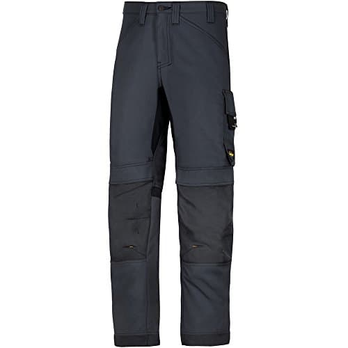 Image of Snickers 63015858148 Size 148"AllroundWork" Work Trousers - Steel Grey