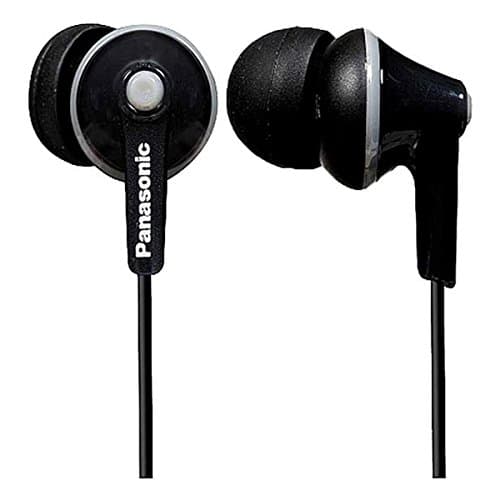 Image of Panasonic – ErgoFit Earphones – Black