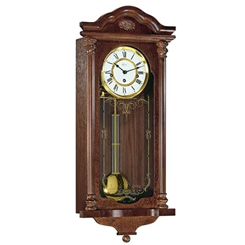 Image of Hermle Pendulum Mechanical Westminster Chime Wall Clock - Fulham - 70509-030341