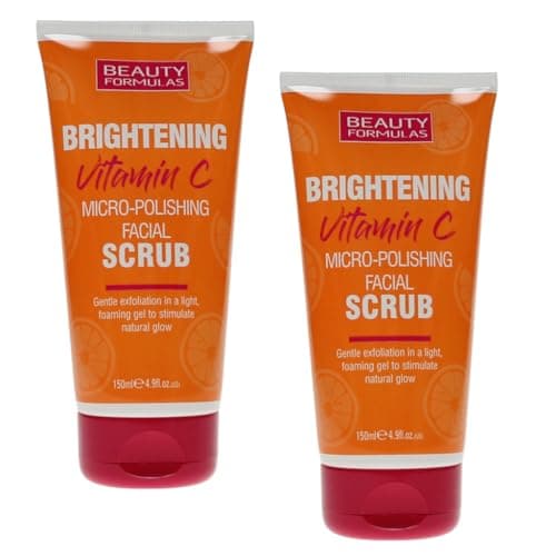 Image of 2x 150ml Beauty Formula Vitamin C Brightening Facial Scrub – Bundled by Smart Cutie