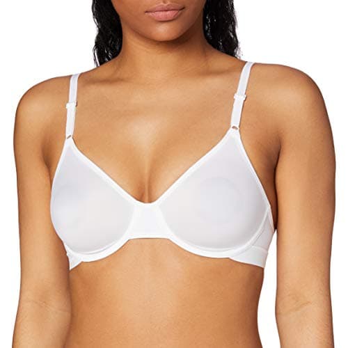 Image of Triumph Women's Micro Fun W Non-padded wired Bra, White (White 0003), 34D (Manufacturer size: 75)