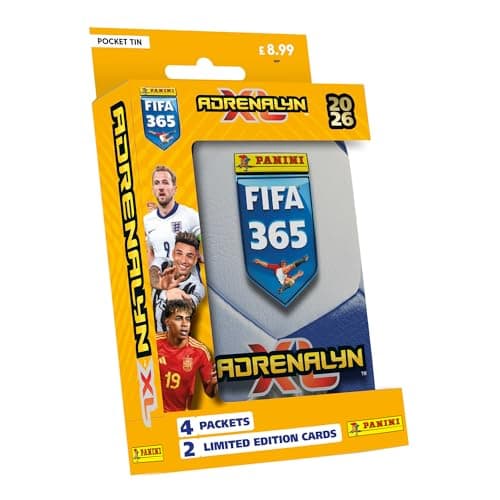 Image of Panini FIFA 365 Adrenalyn XL Trading Cards - Pocket Tin
