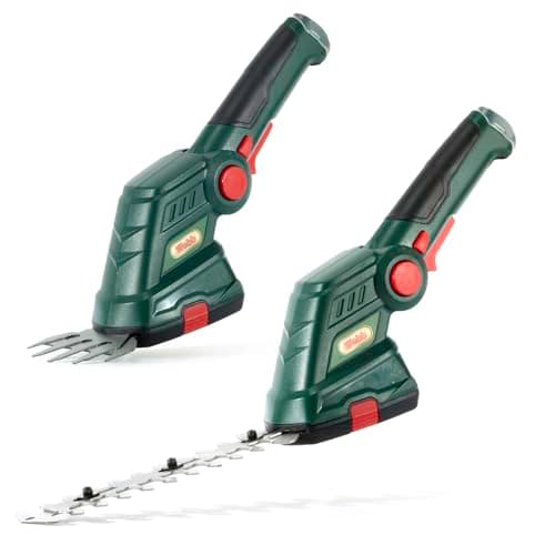Image of Webb Cordless 2-in-1 Grass Shear & Mini Hedge Trimmer – Lightweight Garden Starter Tool for Lawn Edges, Shrubs & Small Bushes – 7.2V Rechargeable, Compact & Easy to Use