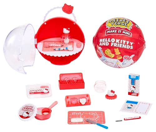 Image of MGA's Miniverse Make It Mini Hello Kitty and Friends Series 3 - Mini Collectibles, Sanrio, Retro Stationery Replicas, Crafts, DIY, For Collectors and Children Ages 8+