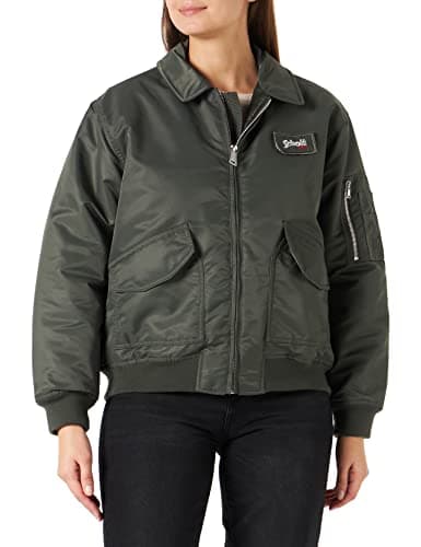 Image of Schott NYC DANWRS CWU FIT Loose Schott Jacket, Sage Khaki, XL Adult