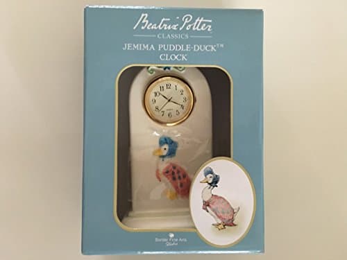 Image of Beatrix Potter The Tale of jemima Puddle Duck Arch Clock - Ceramic Body