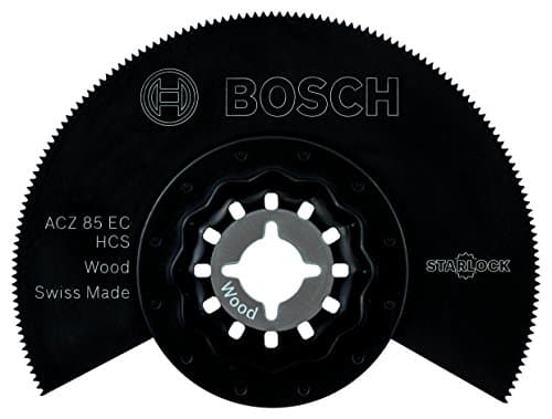 Image of Bosch Professional 1x HCS Segment Blade ACZ 85 EC Wood (for Softwood, 85 mm, Accessory Multitool)