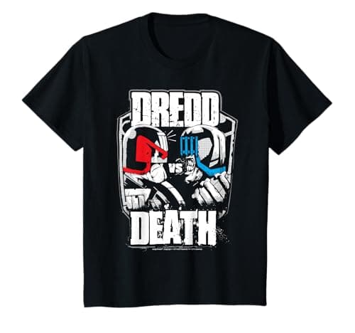 Image of Judge Dredd Dredd vs Death 2000 AD Comics Kids T-Shirt
