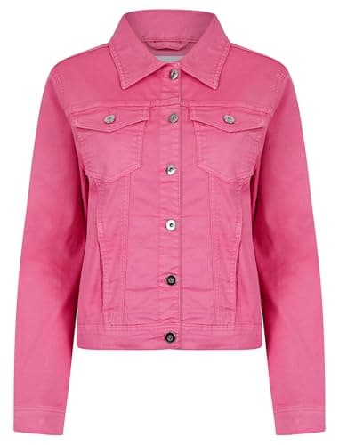 Image of AMARA REYA Women's Stretch Cotton Lightweight Casual Denim Summer Jacket