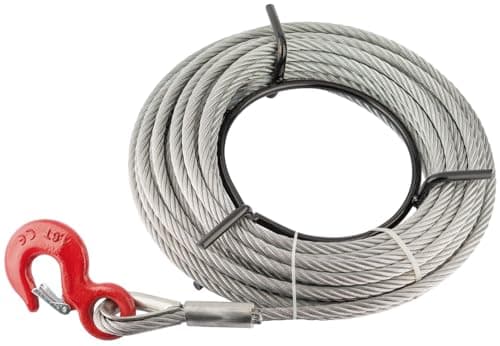 Image of Draper 20M Wire Rope With Hook For 71208