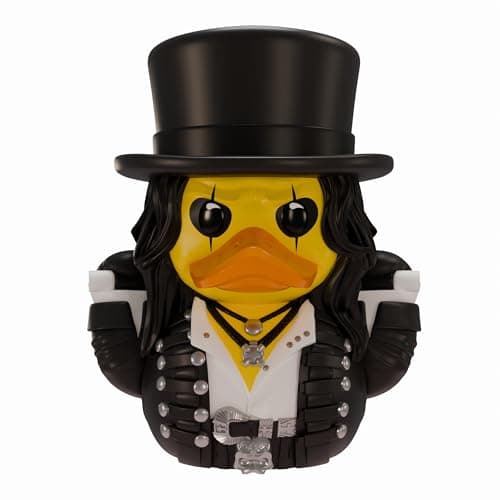 Image of TUBBZ Collectors Edition: Alice Cooper Cosplaying Rubber Duck Vinyl Figure – Official Collectible for Fans of Alice Cooper