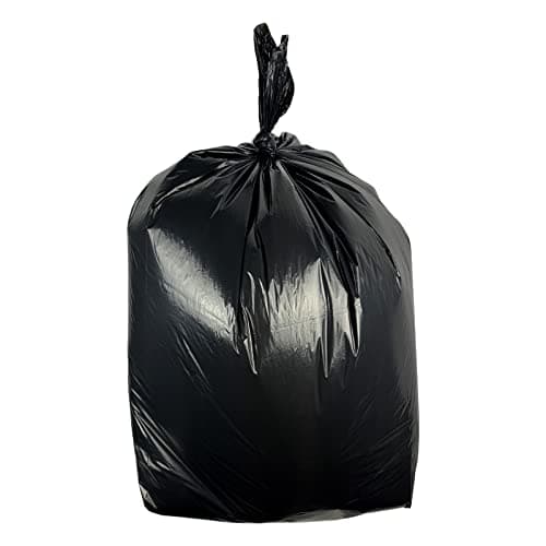 Image of Medium Duty Black Bin Bags/Bin Liners (Pack of 200)