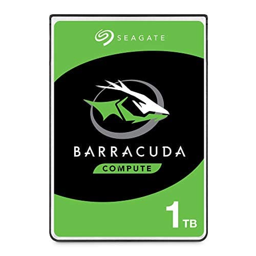 Image of Seagate BarraCuda 1TB, Internal Hard Drive, 2.5 Inch , SATA, 6GB/s, 5.400 RPM, 128MB Cache for PC Laptop, FFP (ST1000LMZ48)