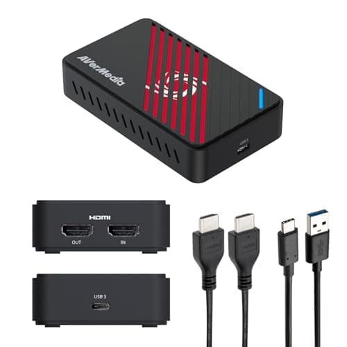 Image of AVerMedia GC553Pro Live Gamer ULTRA S - 4K60 USB Capture Card with 4K60 Passthrough, 5.1 Surround, VRR, USB 3.2, Plug & Play, Low Latency Streaming for PS5, Xbox, Switch 2, OBS, Mac, Windows 11, PC