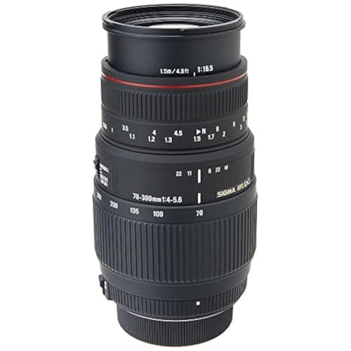 Image of Sigma 70-300mm f4-5.6 APO DG Macro For Nikon Digital & Film Cameras-Black