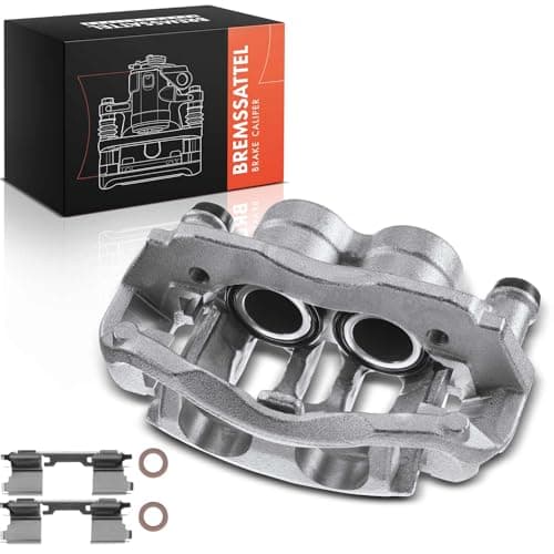 Image of Frankberg Brake Caliper Disc Brake Front Left with Bracket (hole spacing 140mm) Compatible with Sprinter 3 5-T Sprinter 3-T C.r.a.f.t.e.r 30-35 C.r.a.f.t.e.r 30-50 Replace# 2E0615105B