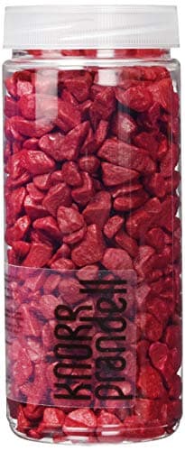 Image of Knorr Prandell 218236205 Decorative Stones 9-13 mm 500 ml Red