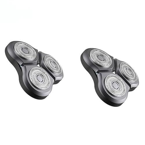 Image of Replacement Shaver Head for Electric Shaver Razor Blade - Compatible with Xiaomi Mijia S500 S500C S300 - Dry & Wet Shaving Machine Blade