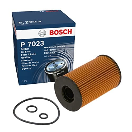 Image of Bosch P7023 Car Oil Filter - Separates Soot and Metal Particles from Engine Oil - Provides Reliable Engine Lubrication