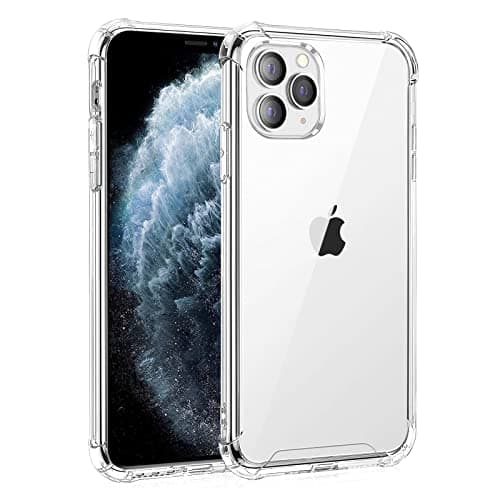 Image of Whioltl Case for iPhone 11 Pro, Crystal Clear Phone cover, Premium Flexible Bumper Cover, Transparent Shockproof iPhone 11 Pro Case With Drop Protection Corners, Anti-Scratch, (5.8-Inch)