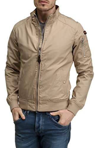 Image of Schott NYC Men's KENNY Jacket, LT.BEIGE, M