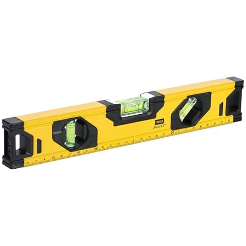 Image of flintronic Spirit Level Magnetic, 300mm/12Inch Level Tool Aluminium Alloy, with 3 Bubble 45°,90°,180°, Shock Proof Torpedo Level, Lightweight Portable, for Measurement, Acceptance