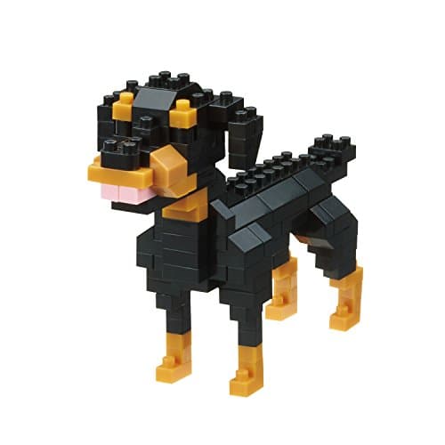 Image of nanoblock NBC263 Dogs Rottweiler, Multi