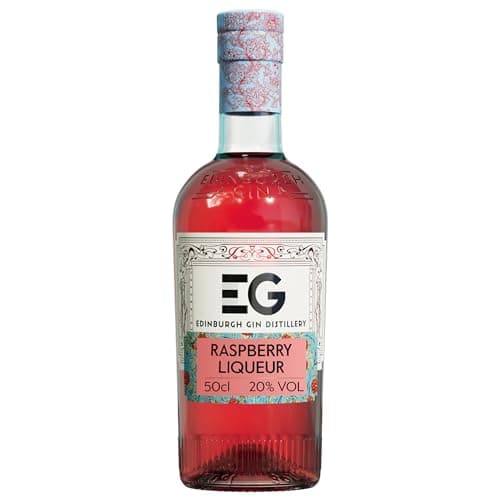 Image of Edinburgh Gin Raspberry Gin Liqueur 50cl – Award Winning 20% ABV Scottish Raspberry Liqueur, Made with Locally Sourced Perthshire Raspberries, 100% Naturally Flavoured for Cocktails & Spritzes
