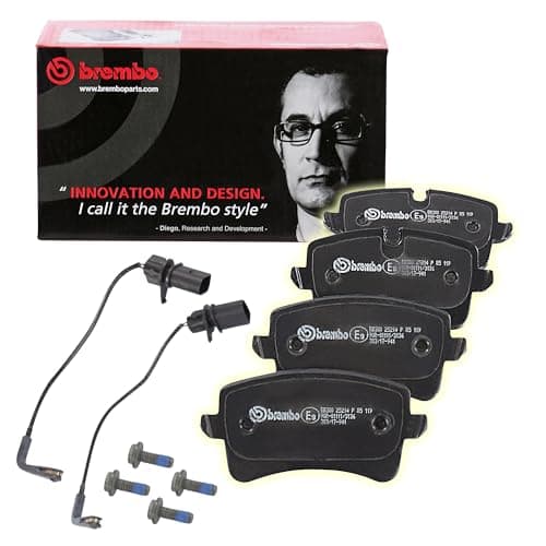 Image of Brembo P85119 Rear Disc Brake Pad - Set of 4