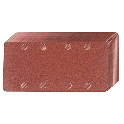Image of Silverline 868737 Hook and Loop 1/3 Sheets Punched, 120 Grit - Pack of 10