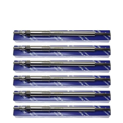 Image of Heater glow plug Compatible with BENZ C/M/R/S/GL/GLK/E-CLASS W212 S212 300 350 A 642 159 01 01 6x Dual Core Heater Glow Plugs A6421590101