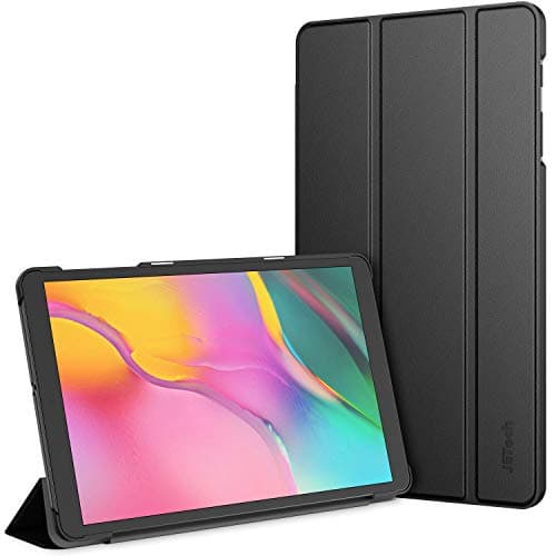 Image of JETech Case for Samsung Galaxy Tab A 10.1 2019 (SM-T510/T515), Slim Stand Hard Back Shell Cover (Black)