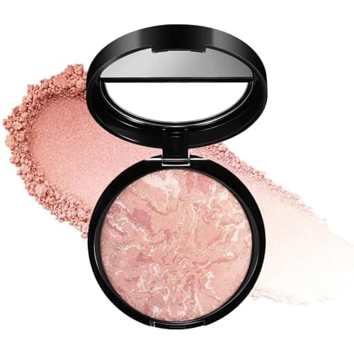 Image of Fair Colour Correcting Powder Foundation - Shimmer Brick Pressed Compact Foundation with Medium to Full Coverage, Long Lasting Wear, Lightweight Face Powder & Natural Makeup Finish