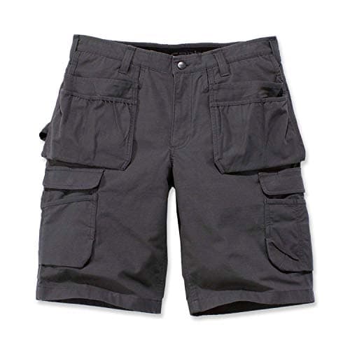 Image of Carhartt Men's Rugged Flex® Relaxed Fit Ripstop Cargo Multi Pkt Work Short, Shadow, W30