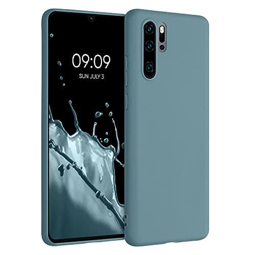Image of kwmobile Case for Huawei P30 Pro Case - Soft Cover - Shockproof TPU Material - Wireless Charging - Arctic Night