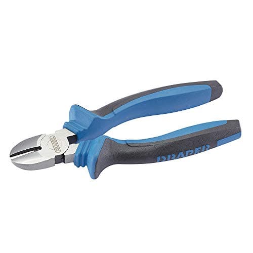 Image of Draper 44146 Diagonal Side Cutter with Soft Grip, 180mm