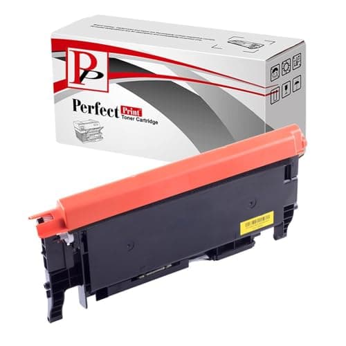Image of Yellow PerfectPrint Compatible Toner Cartridges Replace CLT406 for Samsung Xpress SL-C410W SL-C460W SL-C460FW