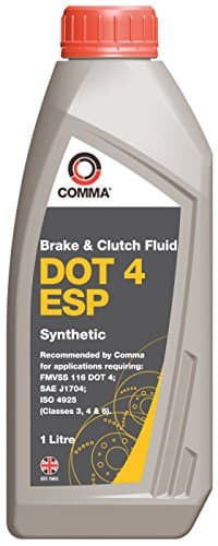 Image of Comma BF4ESP1L DOT 4 ESP 1L Synthetic Brake Fluid