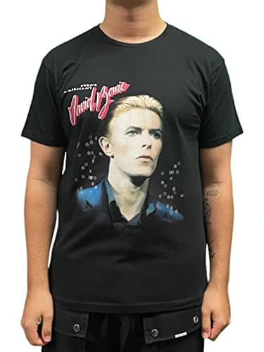 Image of David Bowie Young Americans Back Printed Official Unisex T Shirt Various Sizes 75 Range Black