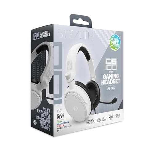 Image of STEALTH C6-100 Gaming Headset Range (Matte White)