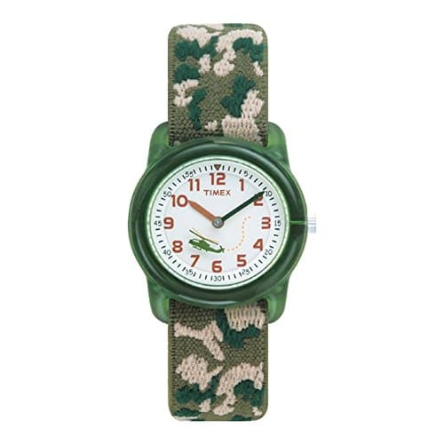 Image of Timex Kids T781414E Camouflage Time Teacher Fabric Strap Watch