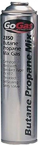 Image of GoSystem Butane/Propane (70:30) Mix Gas Cartridge, Silver, 350 g