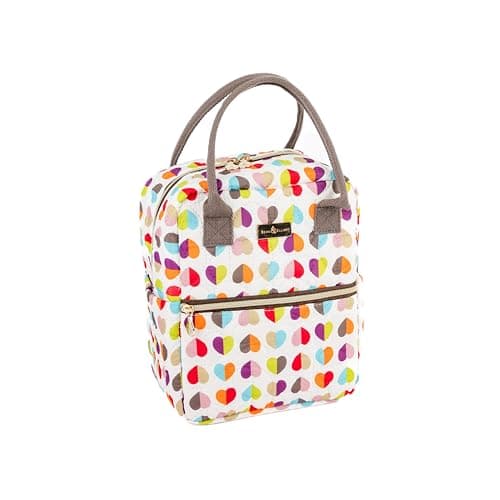 Image of BEAU & ELLIOT Oxford Quilted Upright Lunch Bag, 6 Litre (Multi)