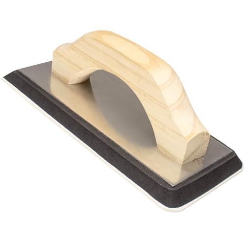 Image of Grout Float – Bevelled Edge with Round & Square Corners | Soft Smooth Surface Prevents Tile Damage | Ideal for Even Grout Application – 21.5cm x 10cm (8½” x 4”)