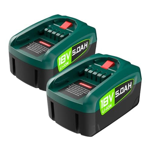 Image of 2X 5000mAh PBA Replacement Battery for Bosch Home and Garden 18V Battery Tools Compatible with Bosch PSB PSR